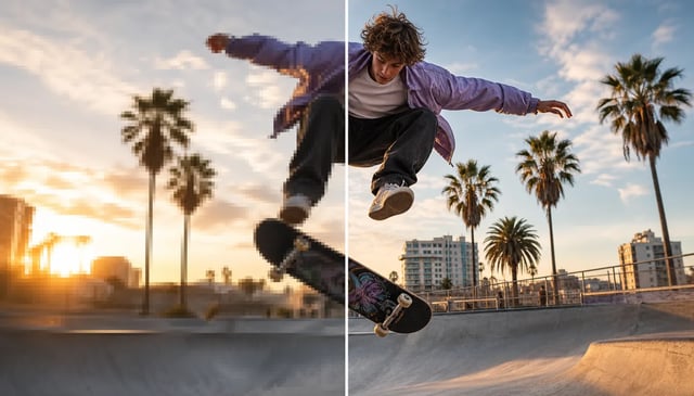 FLUX Video Upscale finished clip — higher-resolution delivery frame